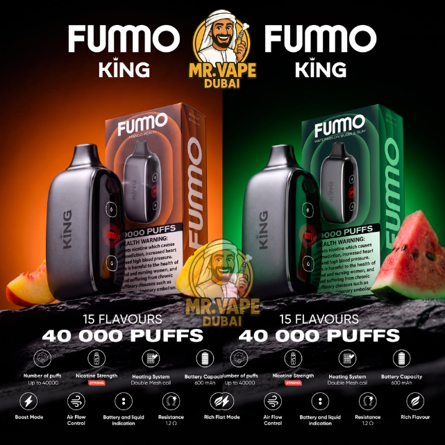 FUMMO KING 40000 Puffs Disposable Vape Dubai