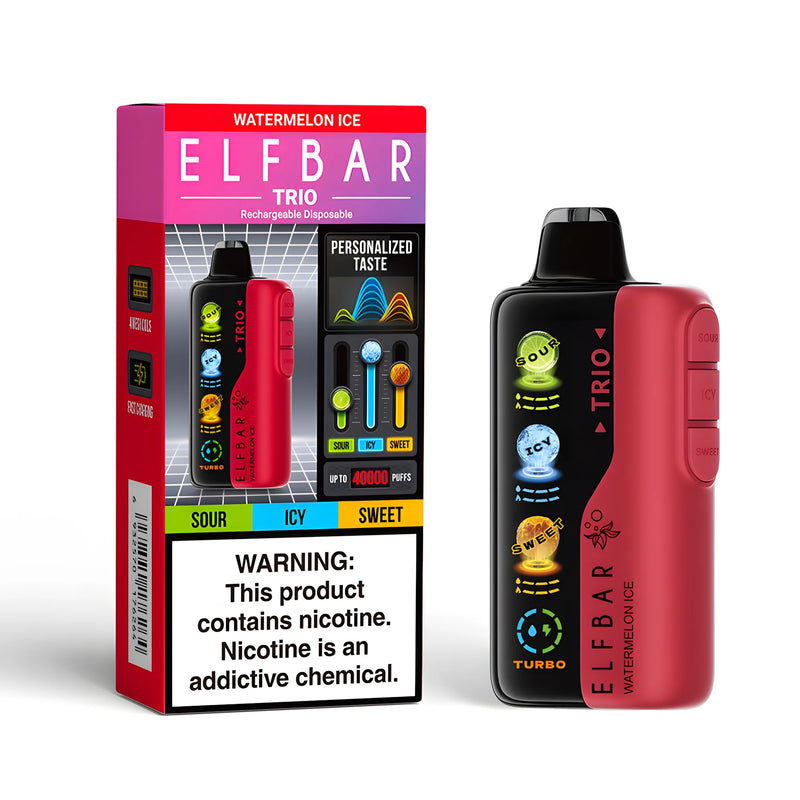 ELFBAR TRIO 40000 Puffs Disposable Vape | Dubai UAE