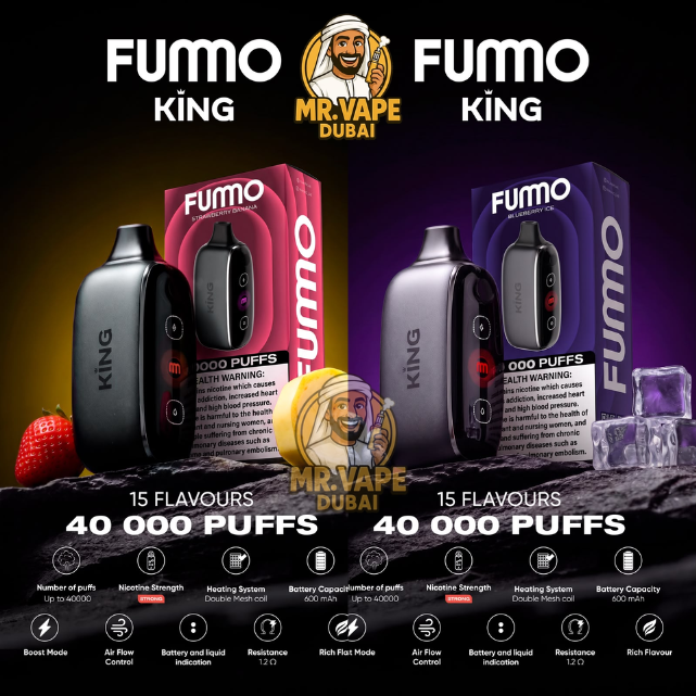 FUMMO KING 40K Disposable Vape UAE