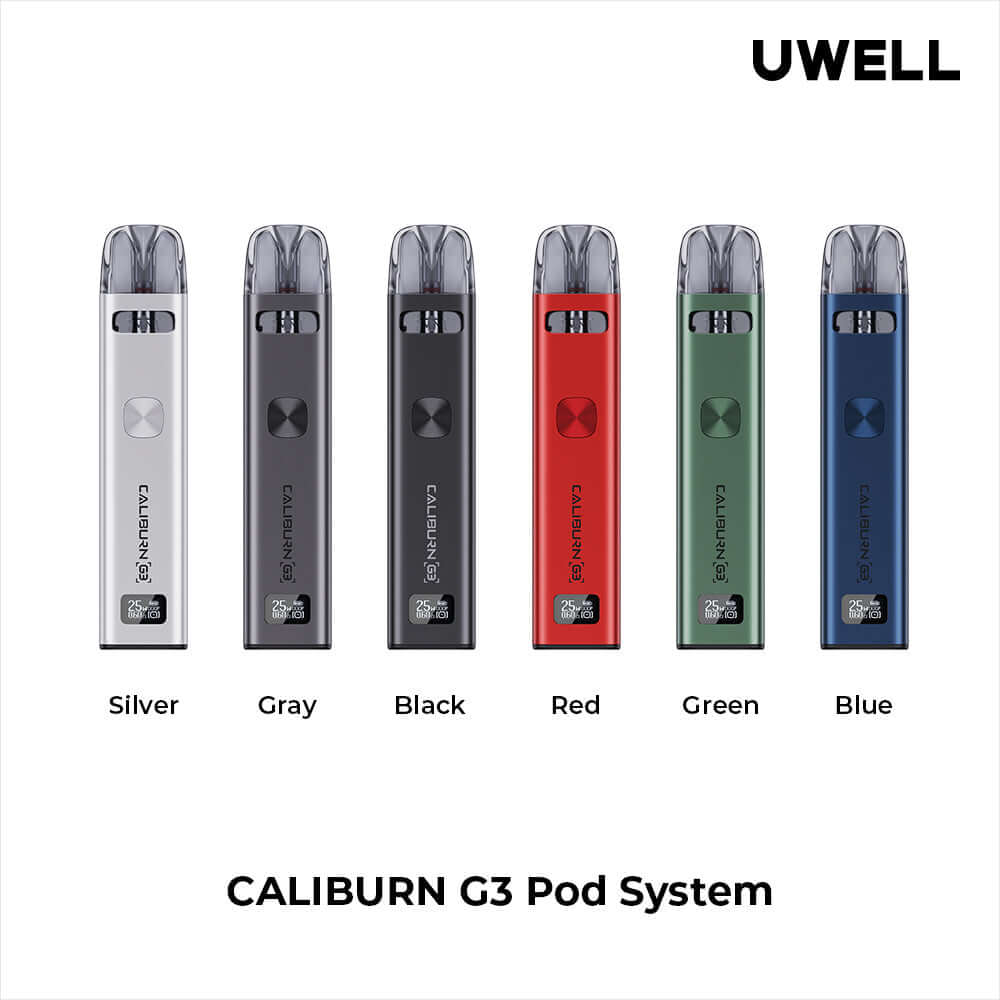 UWELL Caliburn G3 Pod System vape kit OriginalColor: BLACK