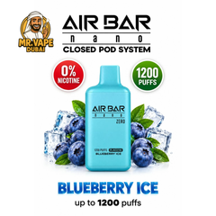 Air Bar Nano Zero 1200 Puffs Disposable Vape (0% Nicotine)