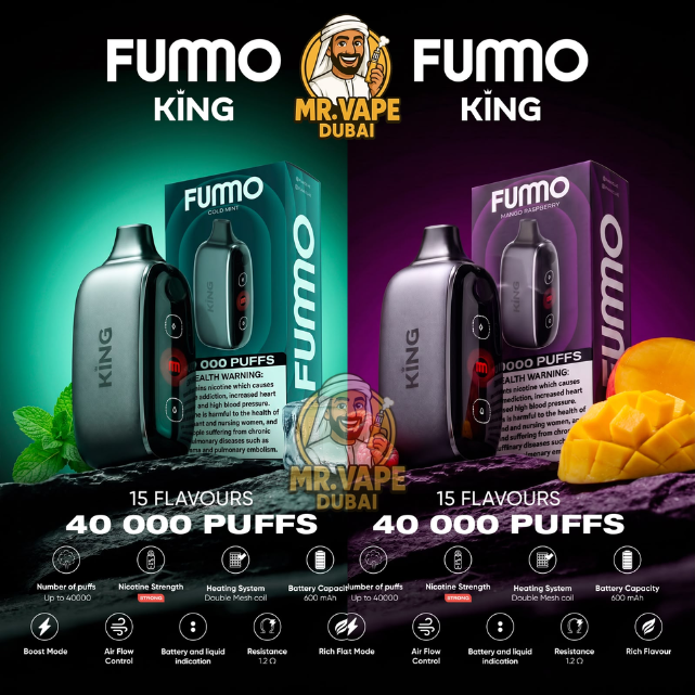 FUMMO KING 40000 Puffs Disposable Vape Dubai