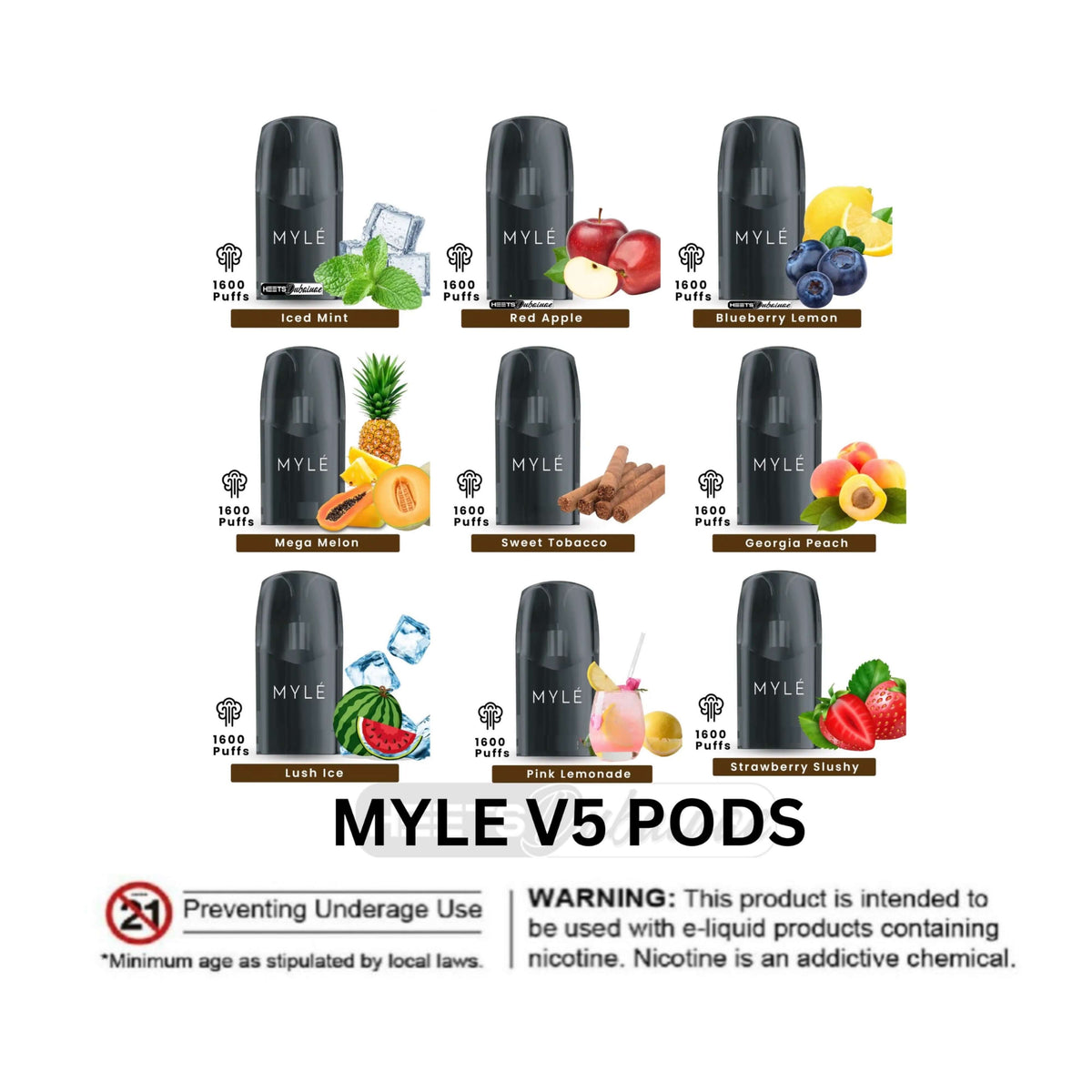 Myle V5 Meta Pods Dubai | Buy 4ml Leak-Proof Pods UAE