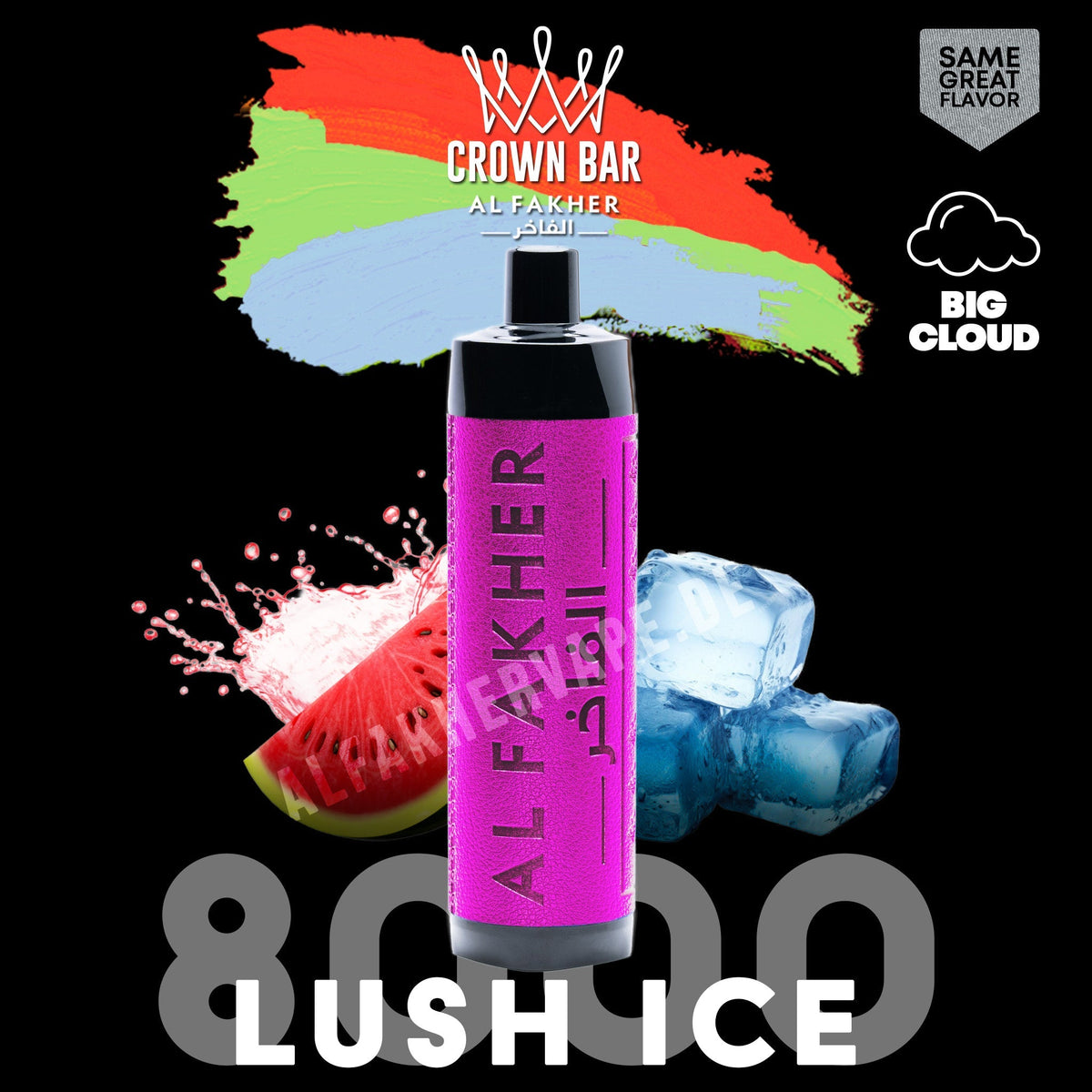 Al Fakher Crown Bar 8000 Dubai | Buy Shisha DTL Vape UAE