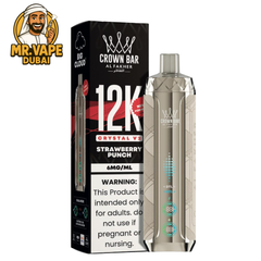 Al Fakher Crown Bar Crystal V2 12K Puffs | Mr Vape Dubai