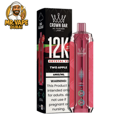 Al Fakher Crown Bar Crystal V2 12K Puffs | Mr Vape Dubai