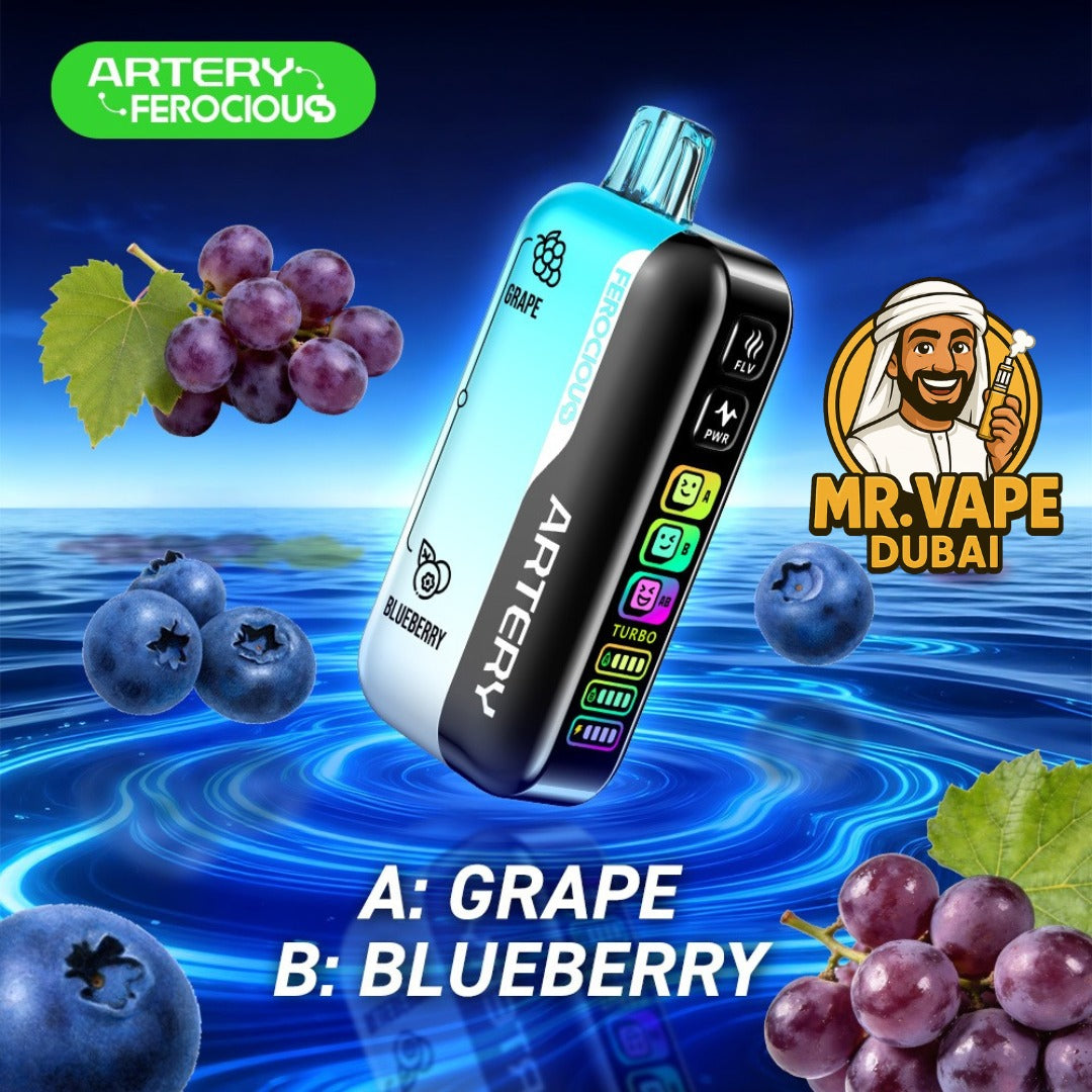 Artery Ferocious CL6 Fusion 60000 Puffs Disposable Vape in uae 
