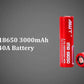 Authentic AWT IMR 18650 3000mAh Battery