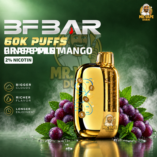 BF Bar 60000 Puffs Disposable Vape Dubai | Mr Vape