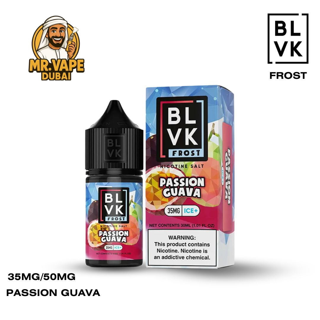 BLVK Salt Nic 35mg/50mg 30ml E-Liquid | Mr Vape Dubai UAE