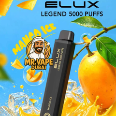 Buy ELUX Legend 5000 Puffs Disposable Vape 1500mAh | UAE