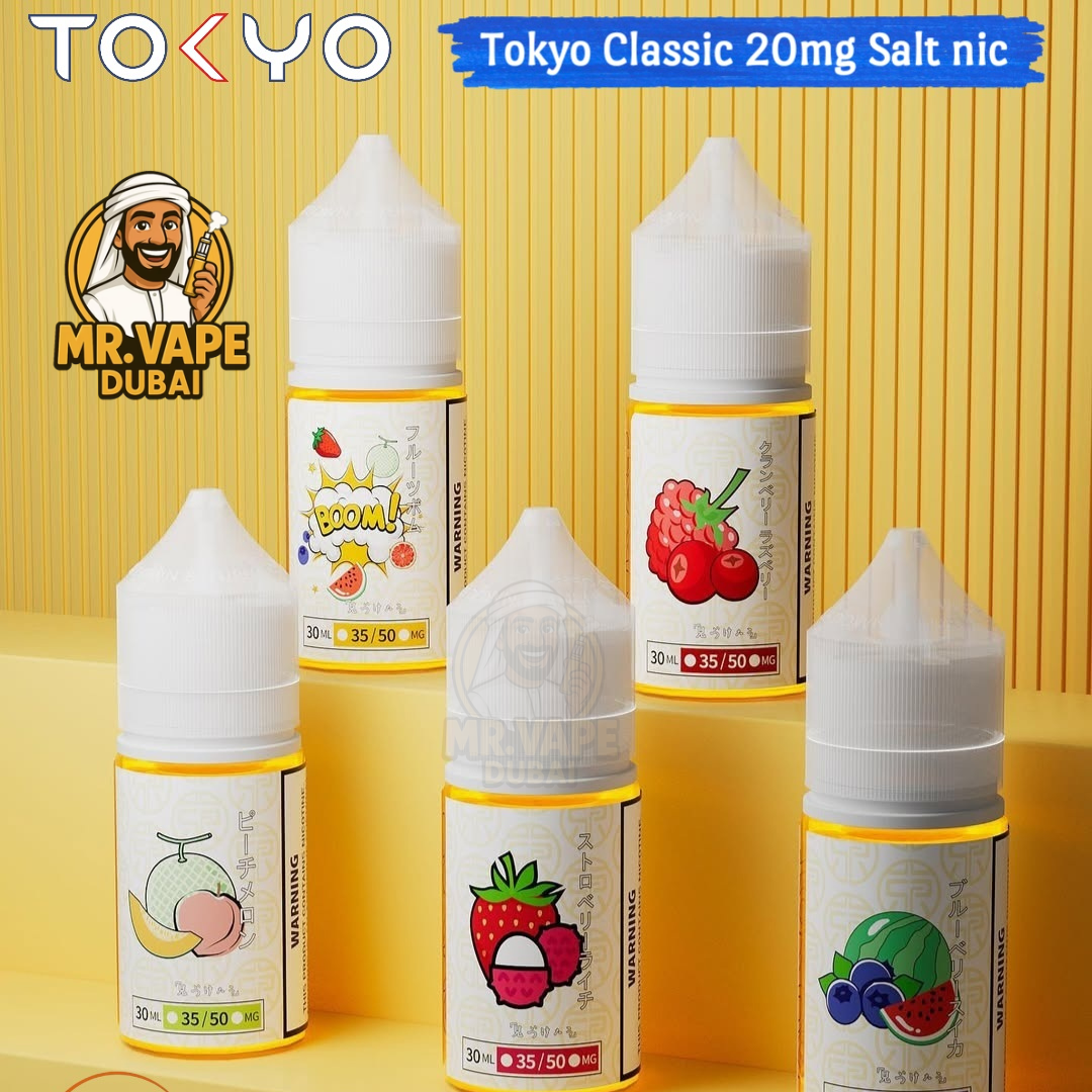 Buy Tokyo Classic 20mg Salt Nic (30ml) | Mr Vape Dubai