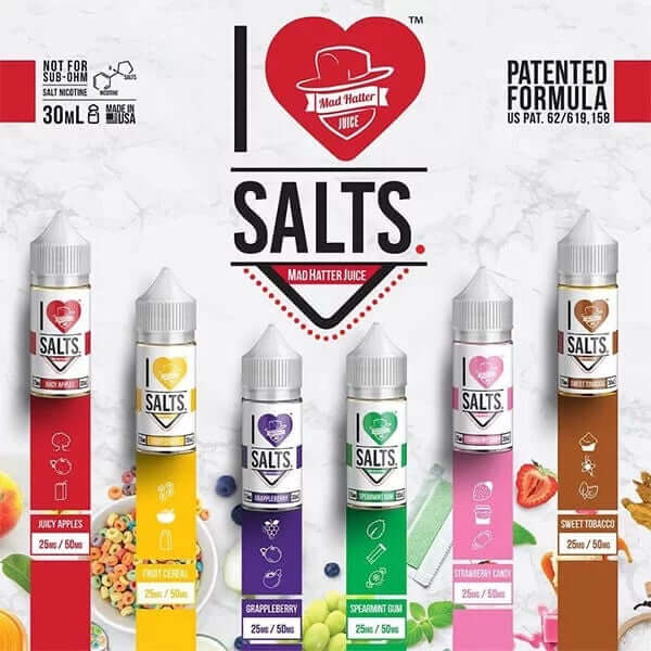 I Love Salts 30ml Dubai | Buy USA Mad Hatter Juice UAE