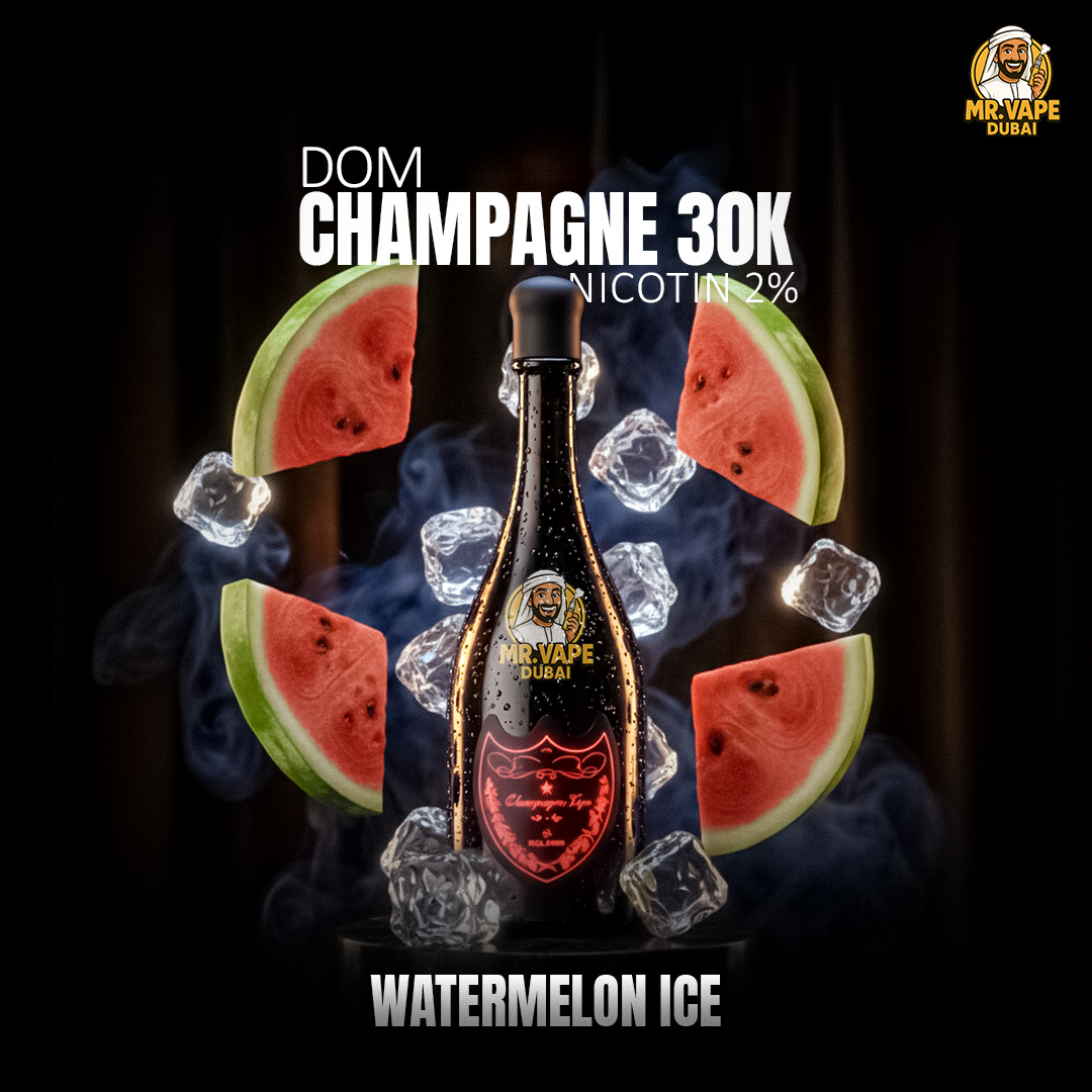 Dom Champagne 30,000 Puffs Disposable Vape | Mr Vape Dubai