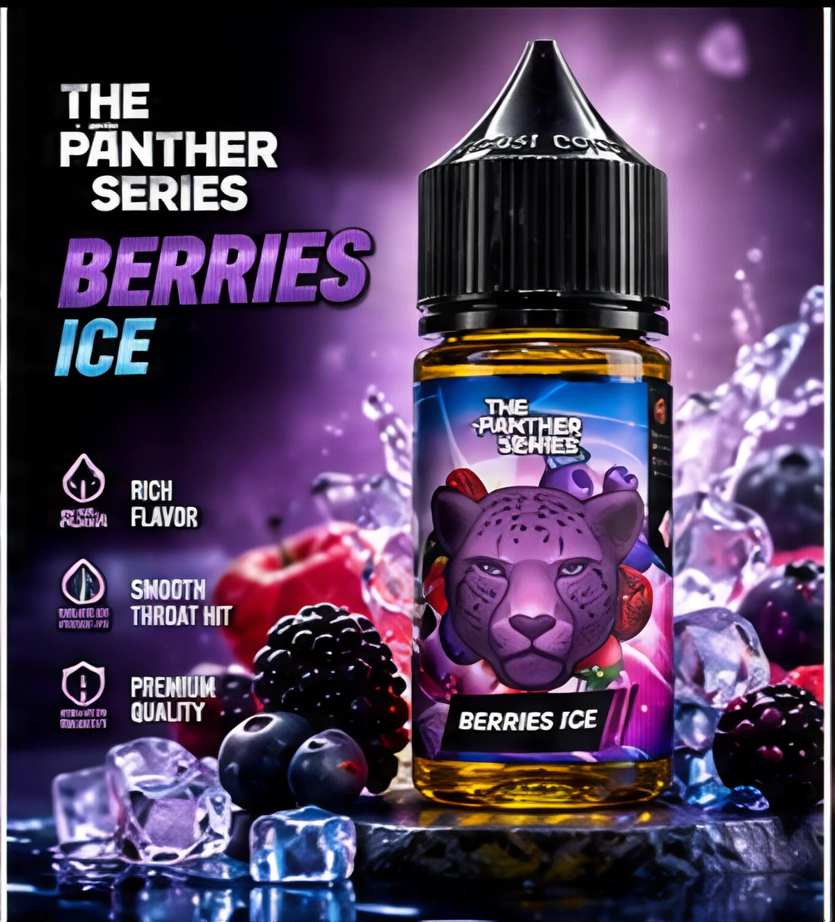 Dr. Vapes The Panther Series Saltnic E-Liquid 30ml (30mg / 50mg)