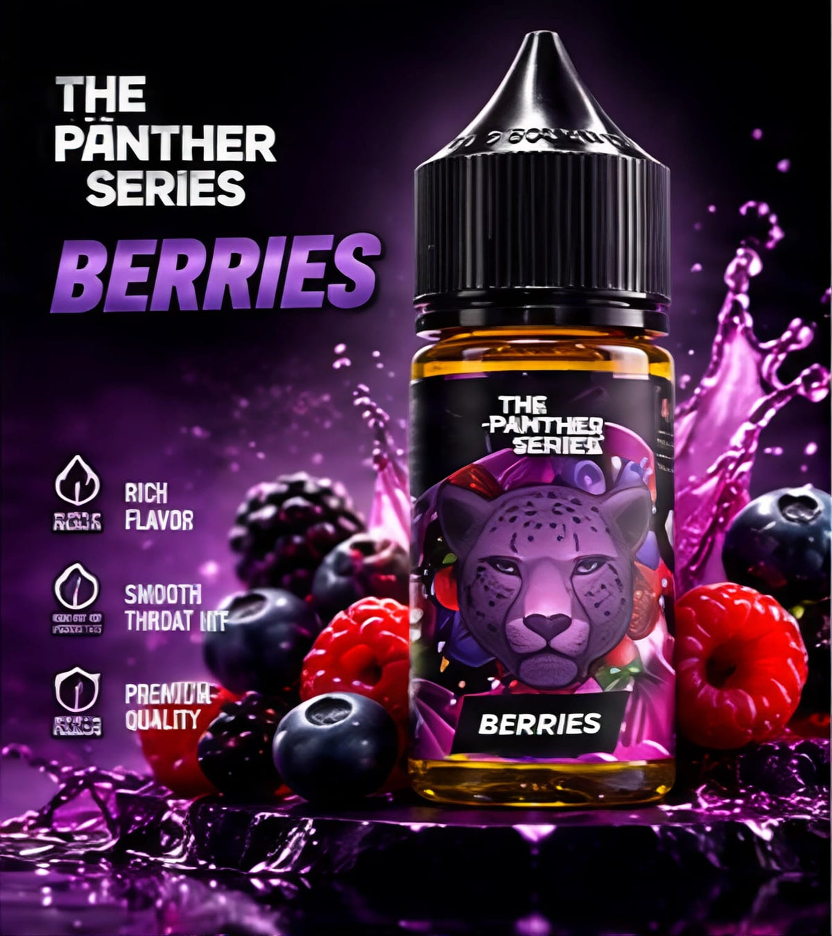 Dr. Vapes The Panther Series Saltnic E-Liquid 30ml (30mg / 50mg)