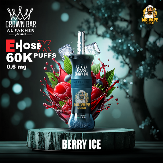 Crown Bar Al fakher E-hose  60000 Puffs in UAE