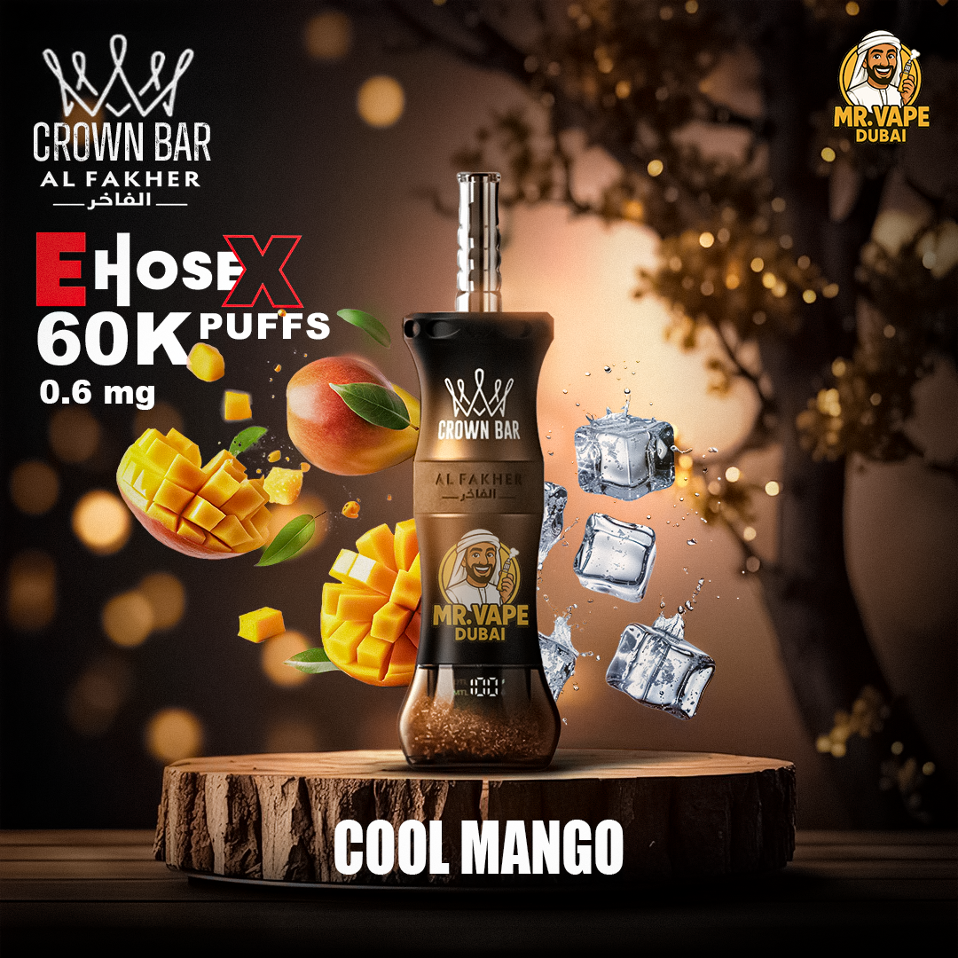 Crown Bar Al fakher E-hose  60000 Puffs in UAE