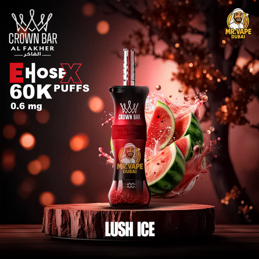 Al Fakher Crown Bar E-hose X 60000 Puffs | UAE Vape