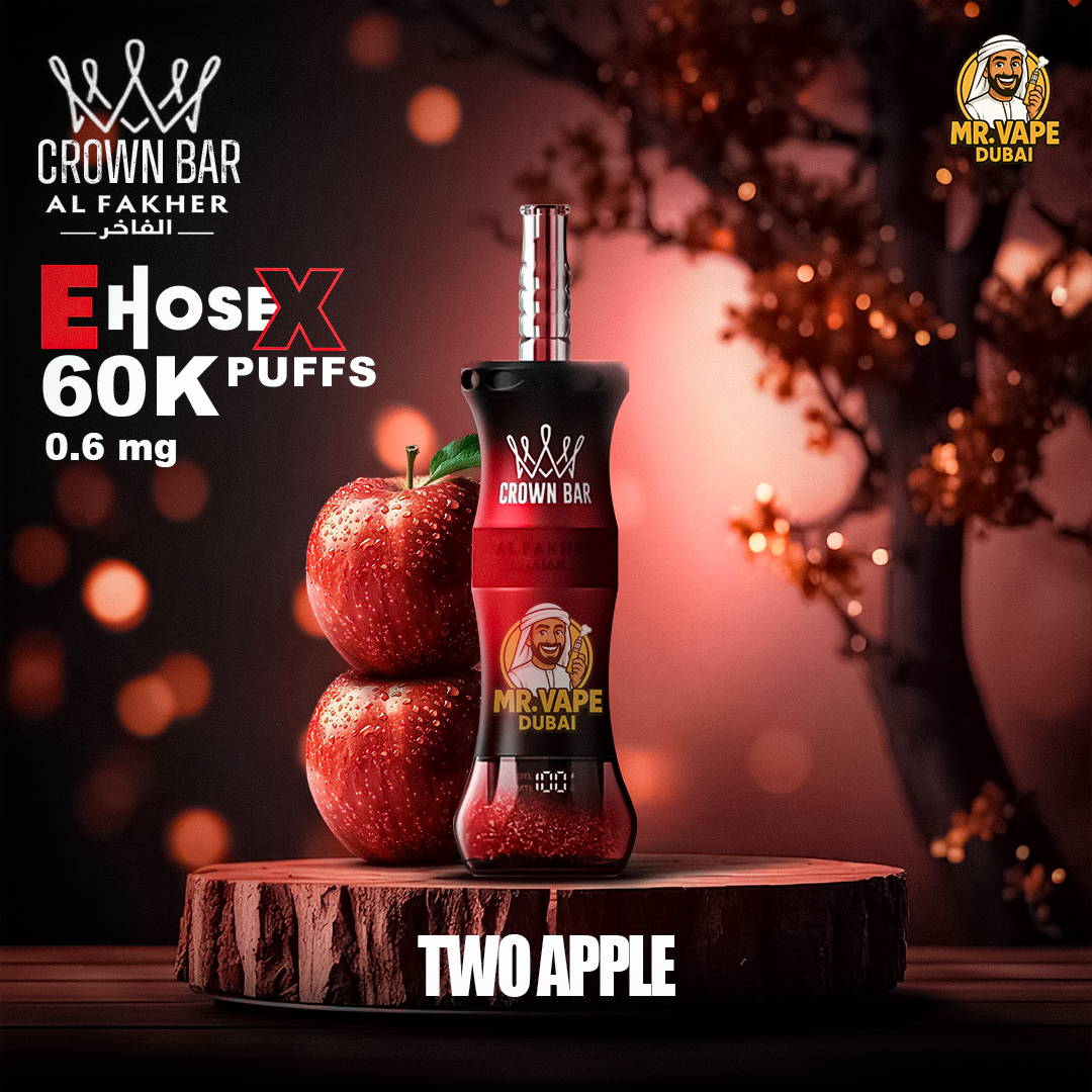 Crown Bar Al fakher E-hose  60000 Puffs in UAE