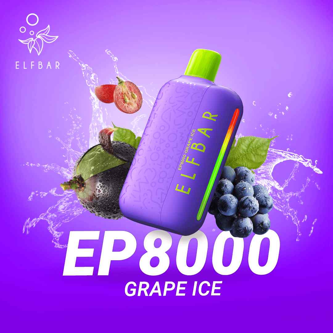 ELF Bar EP8000 Puffs 20mg disposable vape