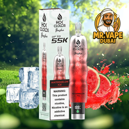 Hok Clouds Basha 55,000 Puffs Disposable Vape  Mr Vape Dubai