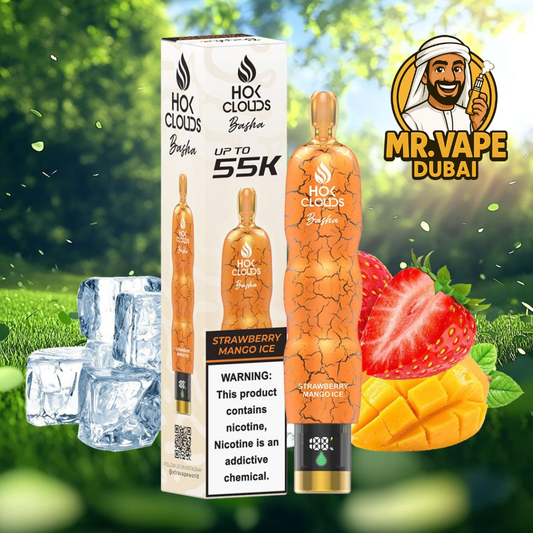 Hok Clouds Basha 55,000 Puffs Disposable Vape  Mr Vape Dubai