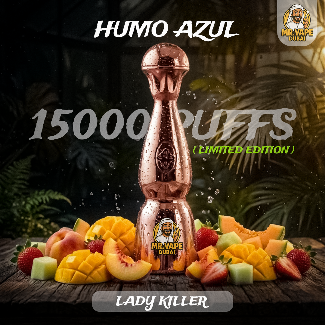 Humo Azul 15000 Puffs Rose Gold | Limited Edition Dubai