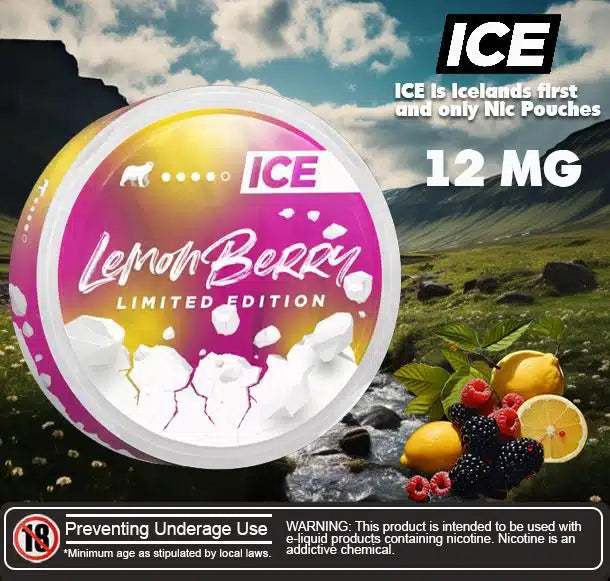ICE Nicotine Pouches Dubai | Buy Icelandic Tobacco-Free UAE