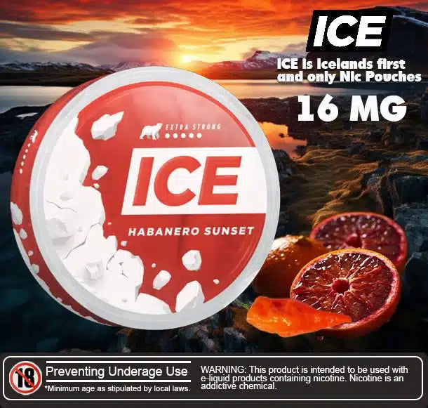 ICE Nicotine Pouches Dubai | Buy Icelandic Tobacco-Free UAE
