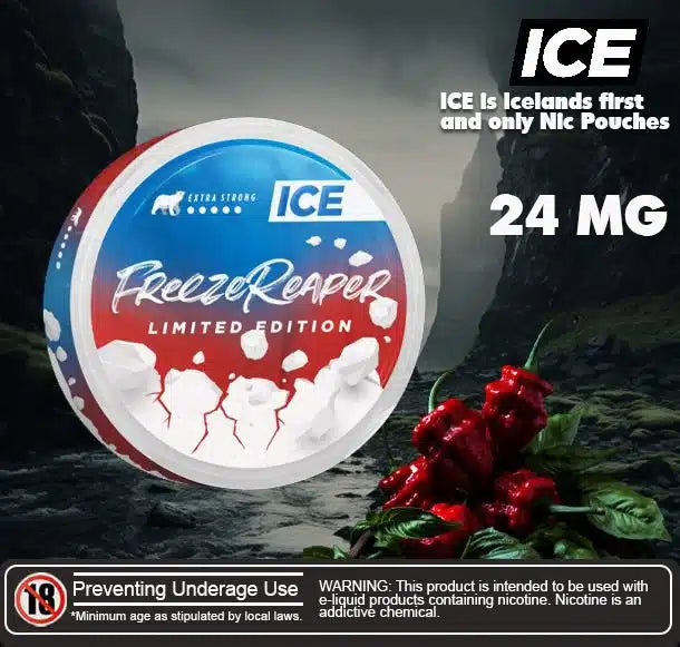 ICE Nicotine Pouches Dubai | Buy Icelandic Tobacco-Free UAE