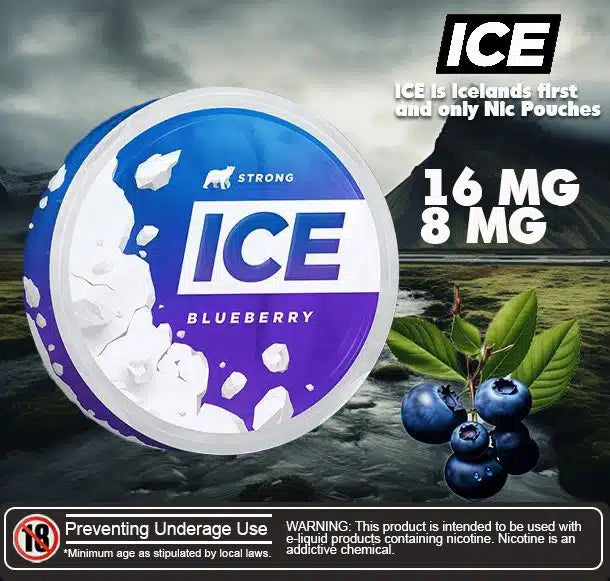 ICE Nicotine Pouches Dubai | Buy Icelandic Tobacco-Free UAE