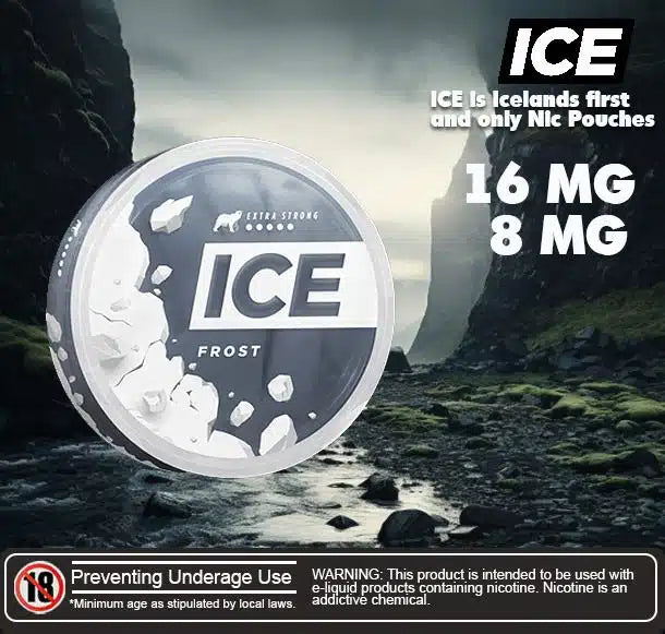 ICE Nicotine Pouches Dubai | Buy Icelandic Tobacco-Free UAE