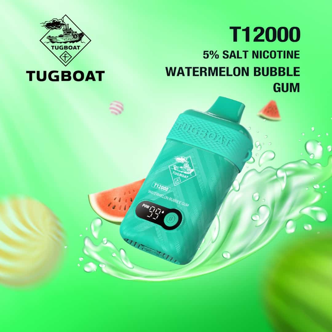 Tugboat T12000 Puffs Dubai | Buy Rechargeable Smart Vape UAE