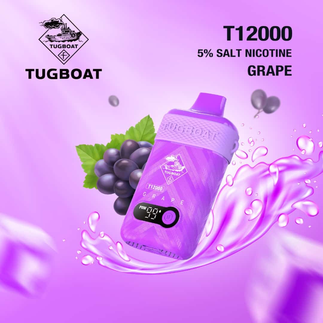 Tugboat T12000 Puffs Dubai | Buy Rechargeable Smart Vape UAE