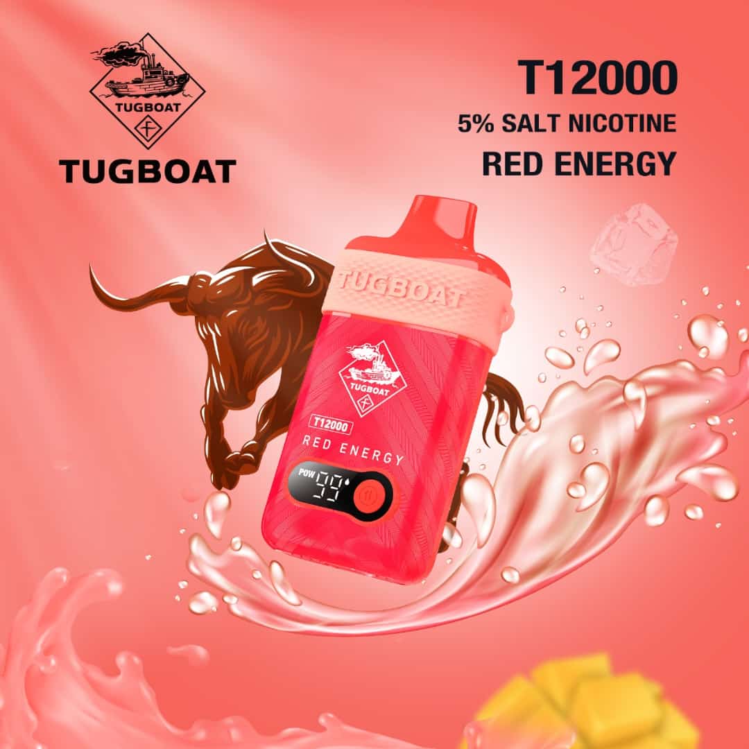 Tugboat T12000 Puffs Dubai | Buy Rechargeable Smart Vape UAE