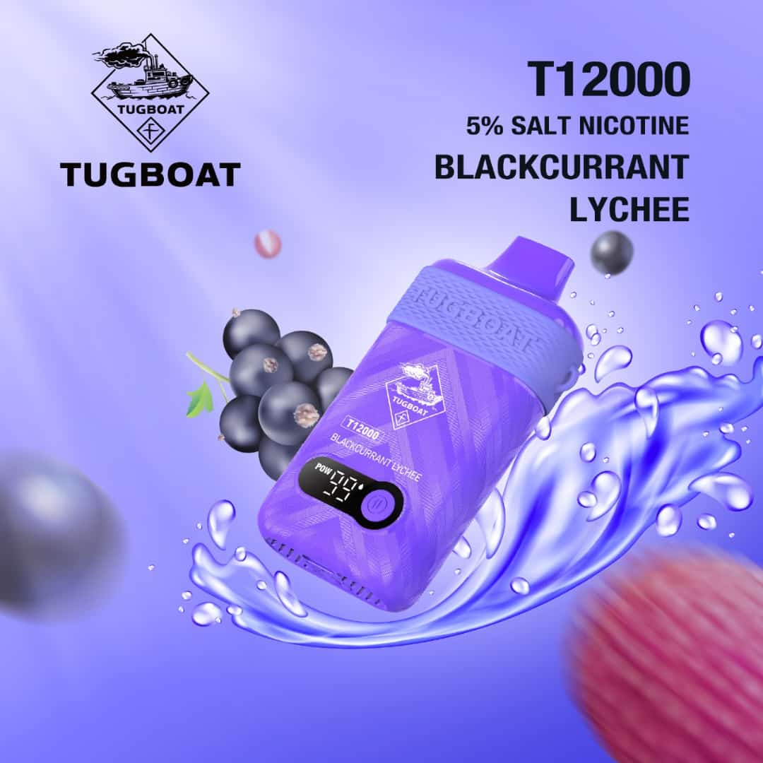 Tugboat T12000 Puffs Dubai | Buy Rechargeable Smart Vape UAE