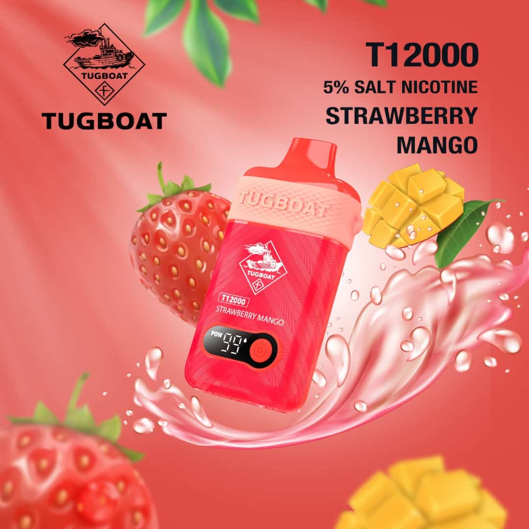 Tugboat T12000 Puffs Dubai | Buy Rechargeable Smart Vape UAE