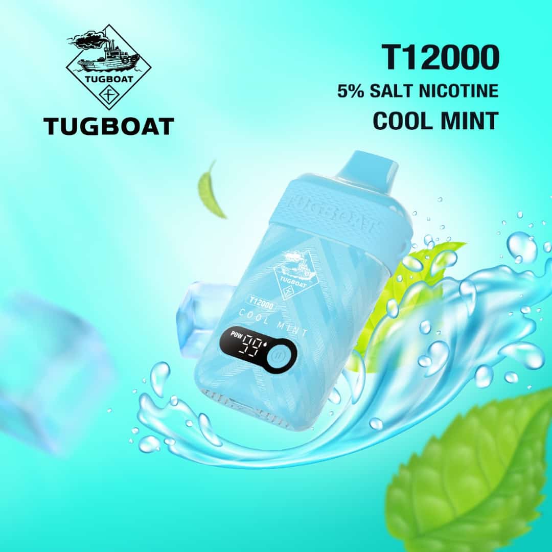 Tugboat T12000 Puffs Dubai | Buy Rechargeable Smart Vape UAE