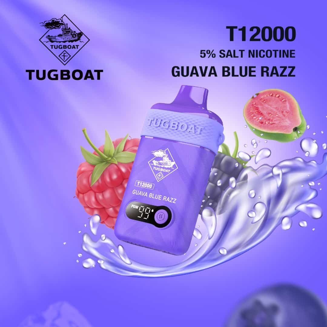 Tugboat T12000 Puffs Dubai | Buy Rechargeable Smart Vape UAE