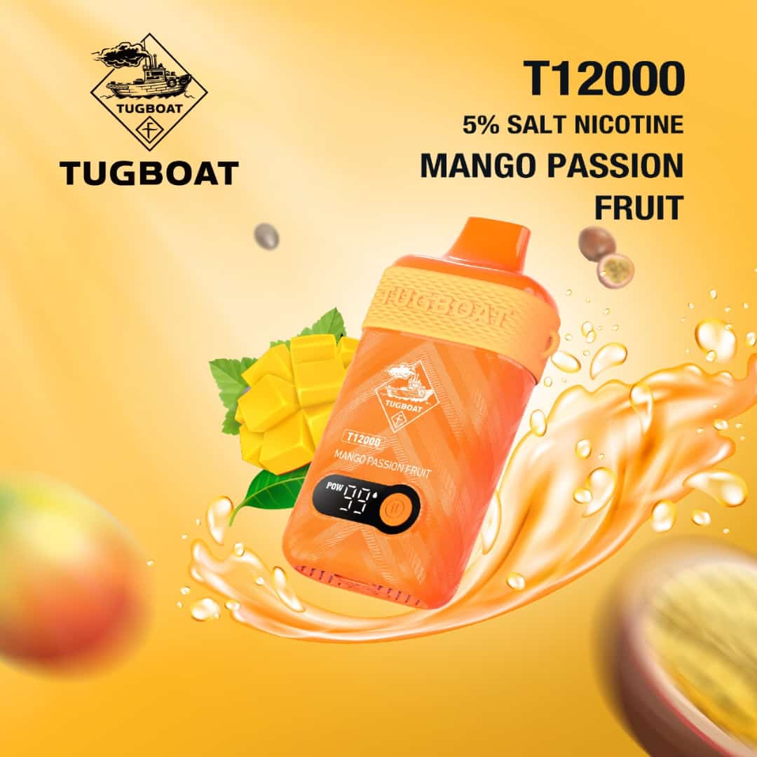 Tugboat T12000 Puffs Dubai | Buy Rechargeable Smart Vape UAE