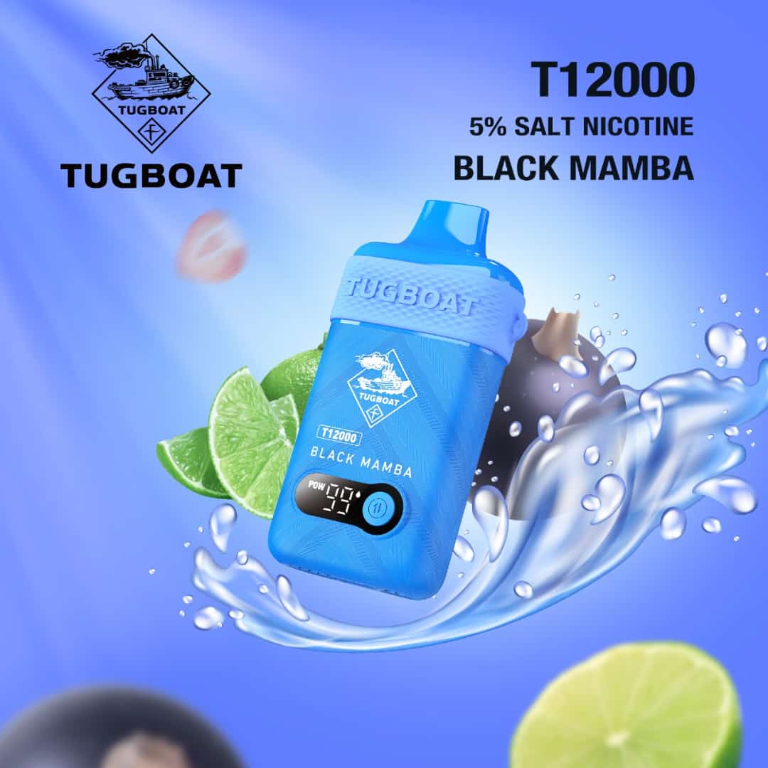 Tugboat T12000 Puffs Dubai | Buy Rechargeable Smart Vape UAE