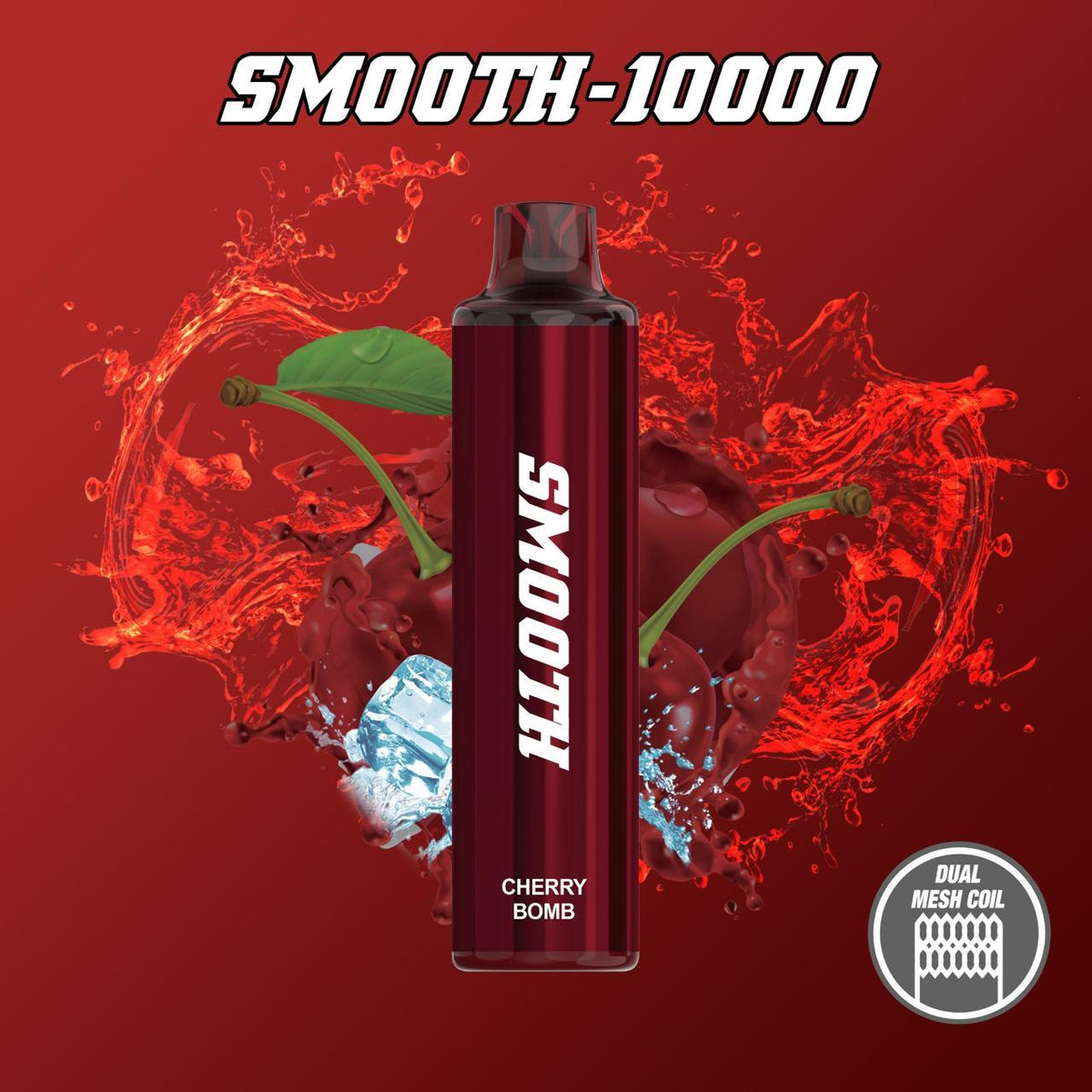 SMOOTH 10000 Puffs 20mg Disposable Vape with Dual Mesh Coil and USB-C Charging in Dubai UAE