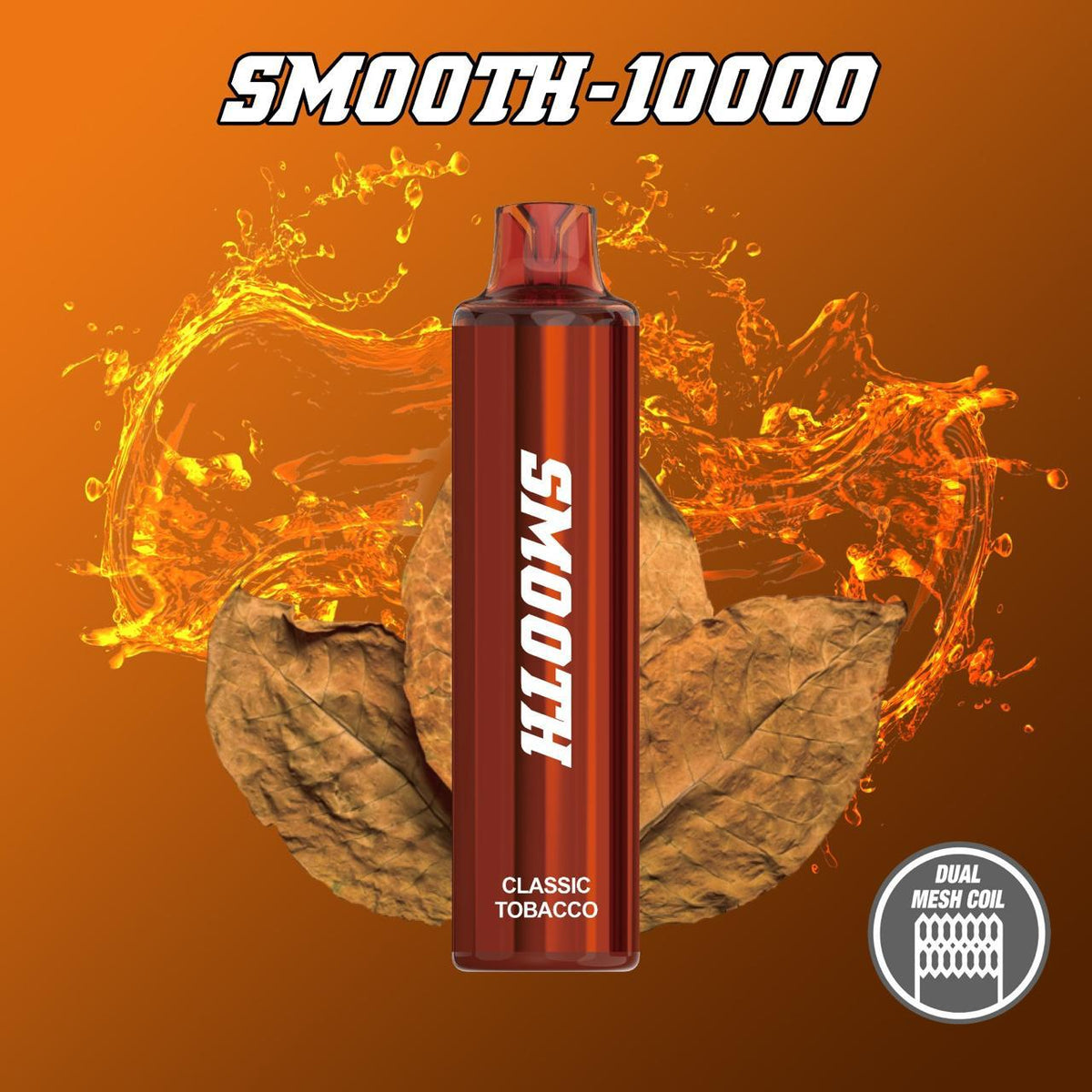 SMOOTH 10000 Puffs 20mg Disposable Vape with Dual Mesh Coil and USB-C Charging in Dubai UAE
