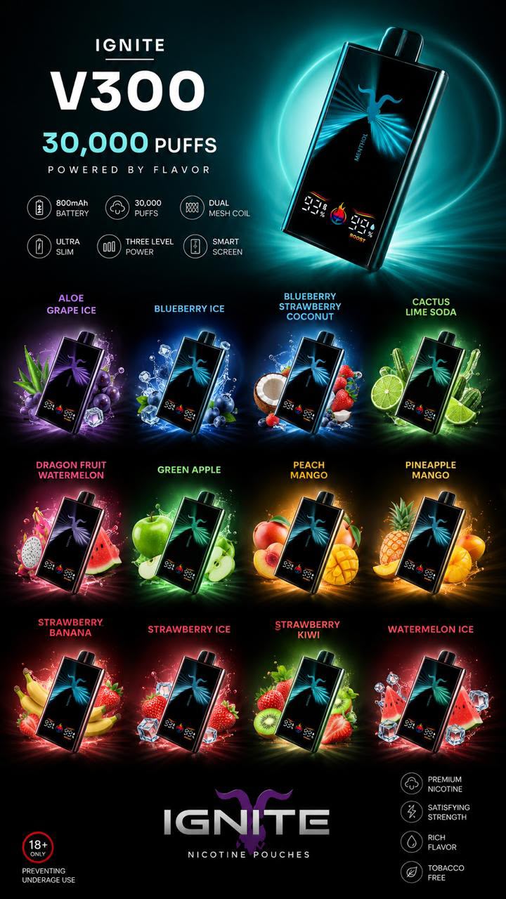 Ignite V300 30,000 Puffs Vape
