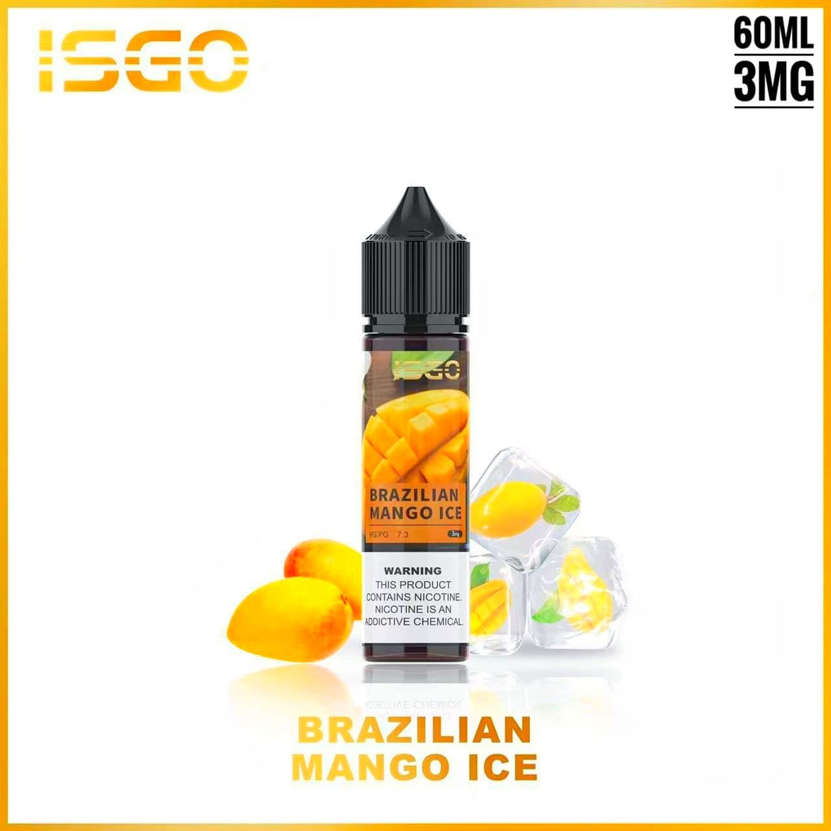 ISGO 60ml E-Liquid Dubai | Buy Premium Freebase Juice UAE