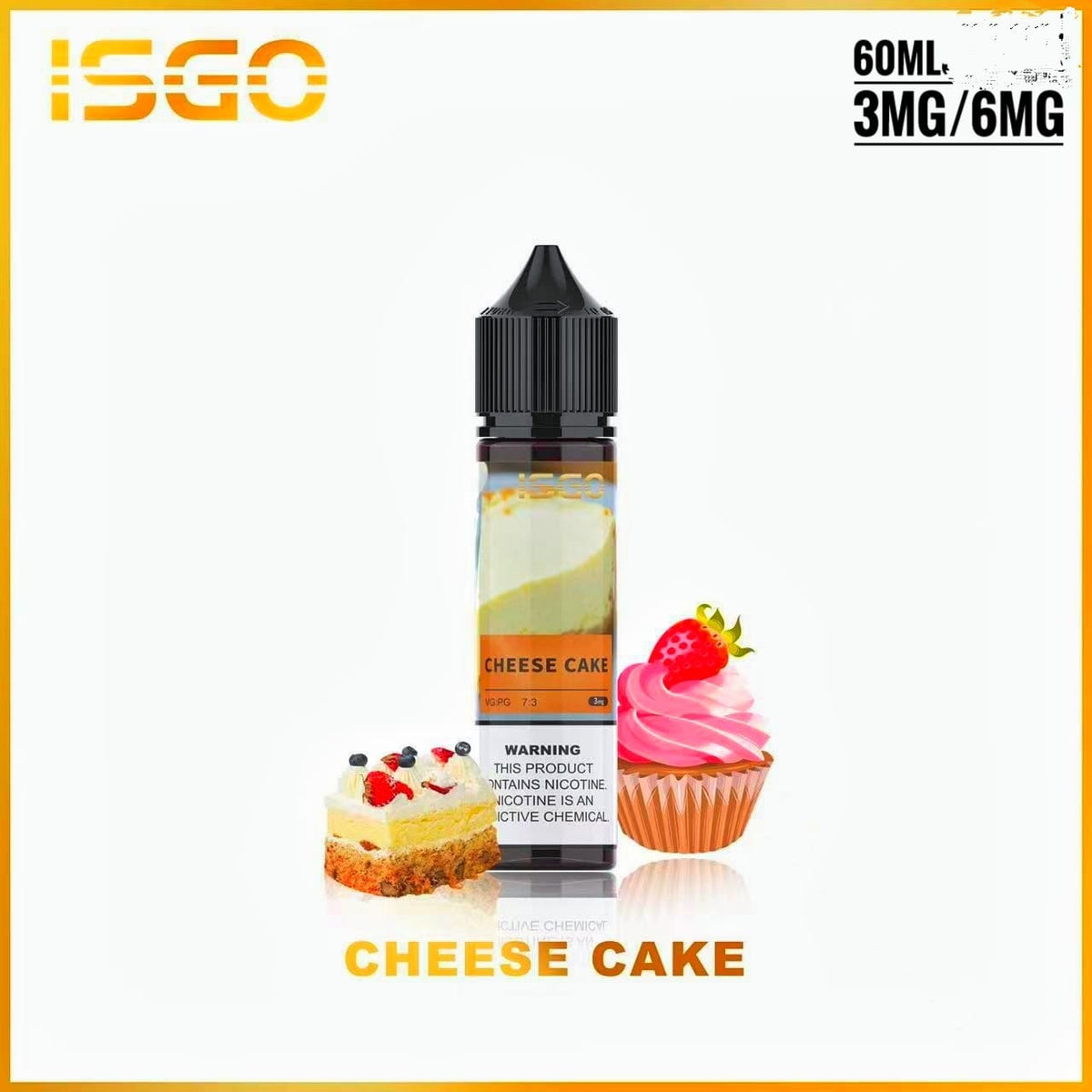 ISGO 60ml E-Liquid Dubai | Buy Premium Freebase Juice UAE