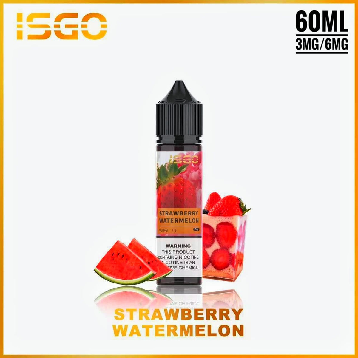 ISGO 60ml E-Liquid Dubai | Buy Premium Freebase Juice UAE