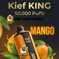 Kief KING 50,000 Dubai  Buy 50k Puffs DTL Vape UAE