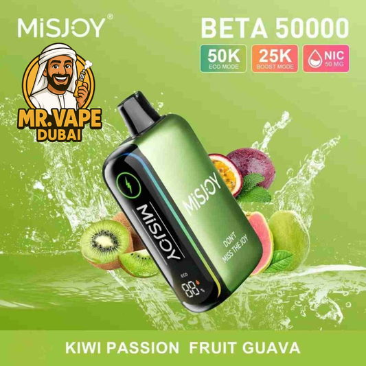 Misjoy Beta 50,000 Puffs Disposable Vape  Mr Vape Dubai